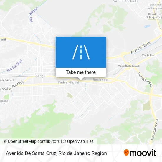 Avenida De Santa Cruz map