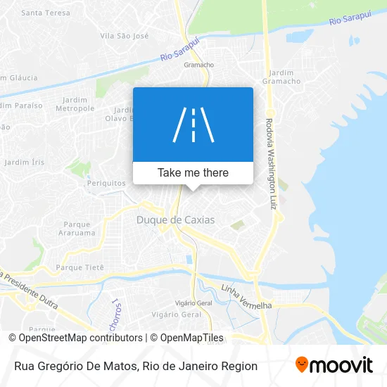 Rua Gregório De Matos map