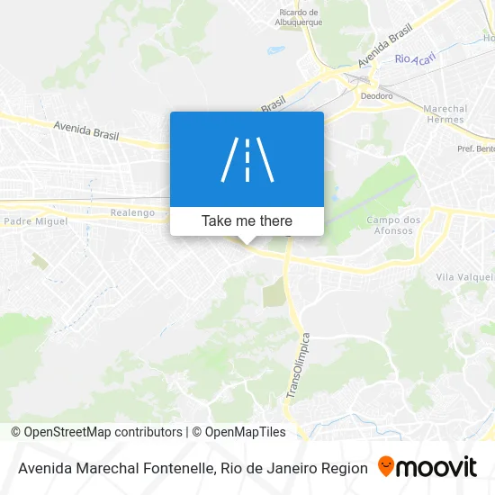 Avenida Marechal Fontenelle map