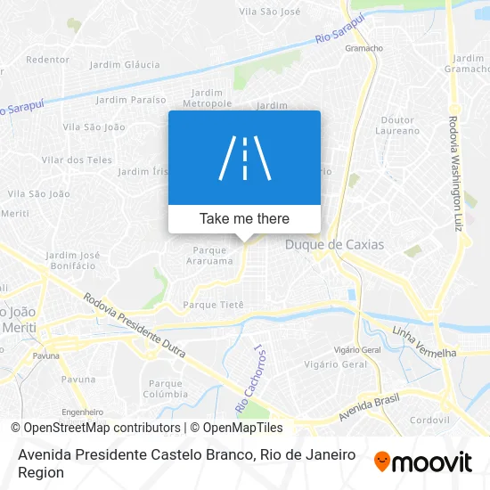 Avenida Presidente Castelo Branco map