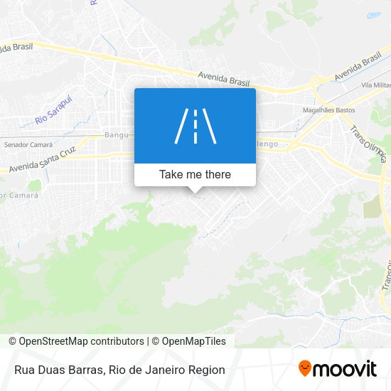 Rua Duas Barras map