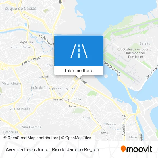 Avenida Lôbo Júnior map