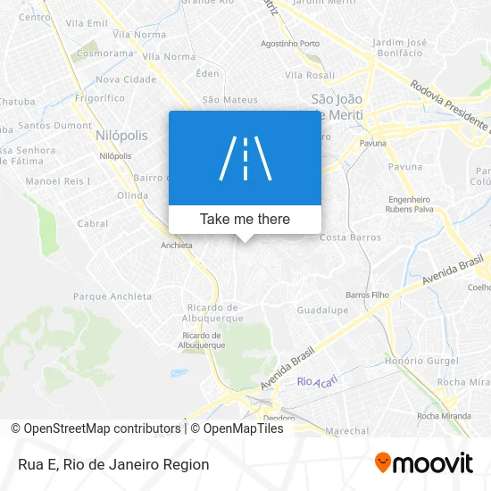 Rua E map