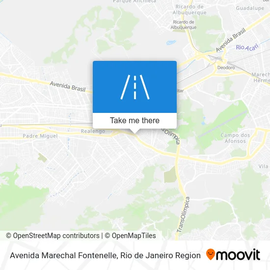 Avenida Marechal Fontenelle map