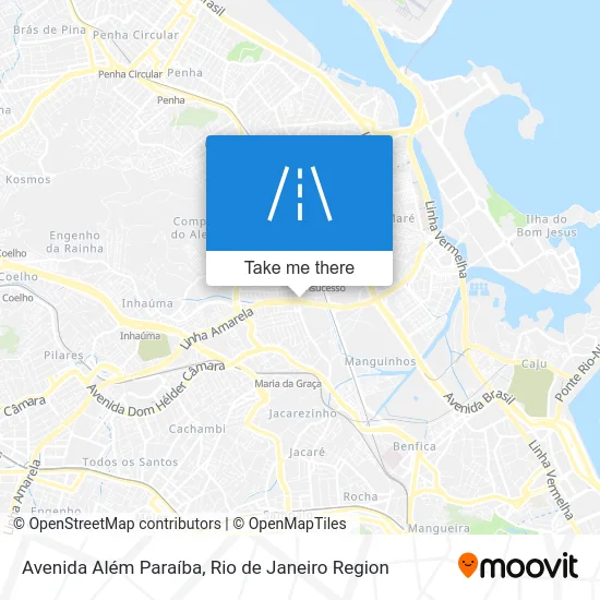 Avenida Além Paraíba map
