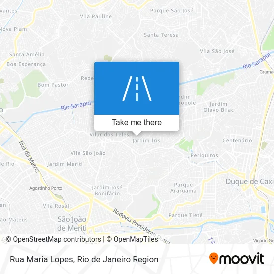 Rua Maria Lopes map