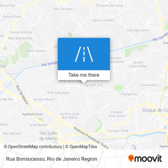 Rua Bonsucesso map