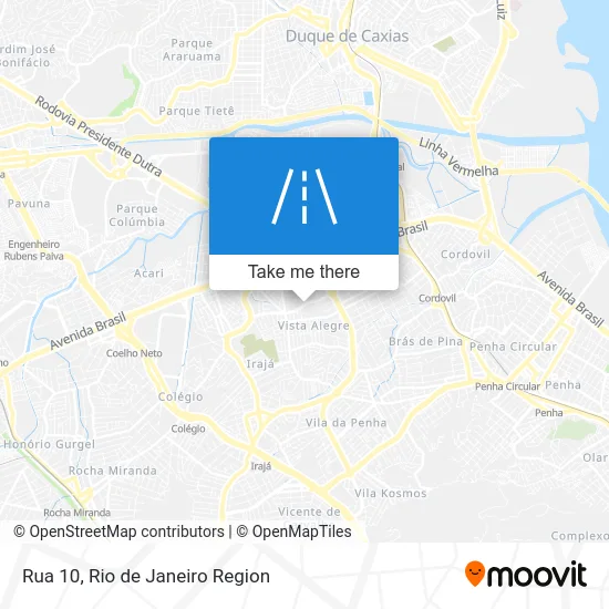 Rua 10 map