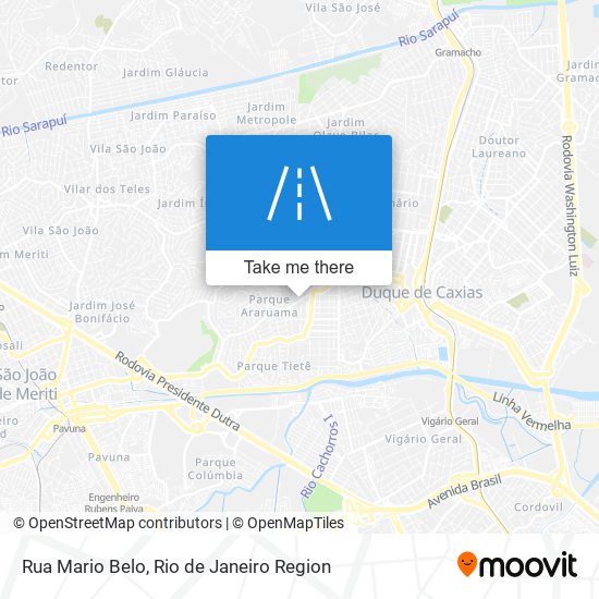 Rua Mario Belo map