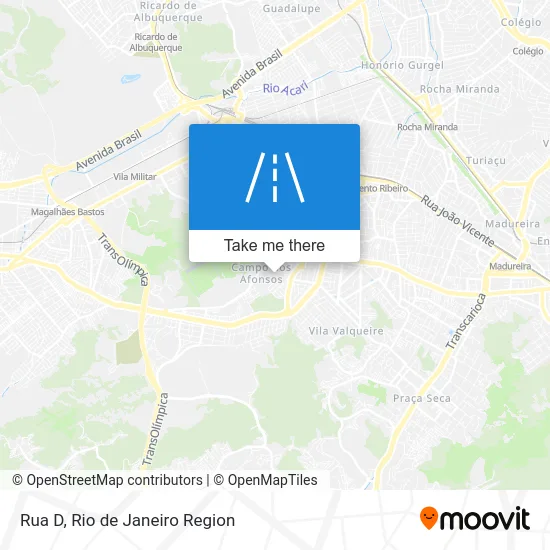 Rua D map