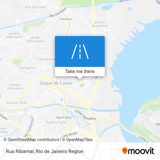 Rua Ribamar map