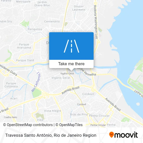 Travessa Santo Antônio map