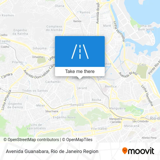 Avenida Guanabara map