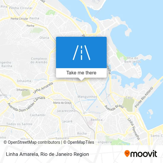 Linha Amarela map