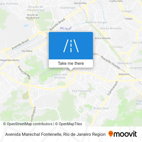 Avenida Marechal Fontenelle map
