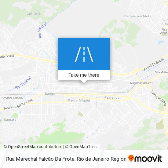 Mapa Rua Marechal Falcão Da Frota