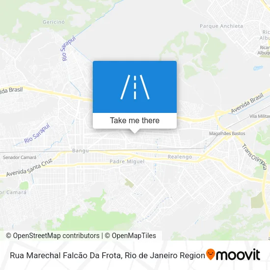 Rua Marechal Falcão Da Frota map