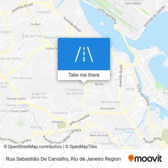 Rua Sebastião De Carvalho map