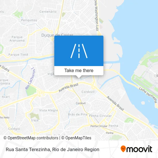 Rua Santa Terezinha map