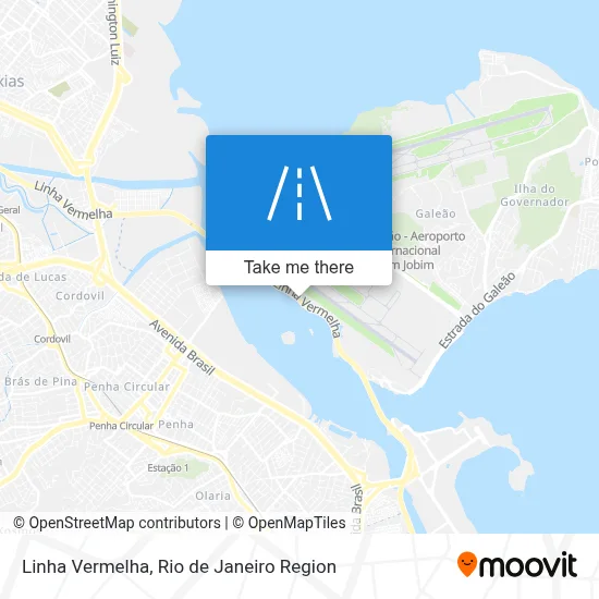 Linha Vermelha map