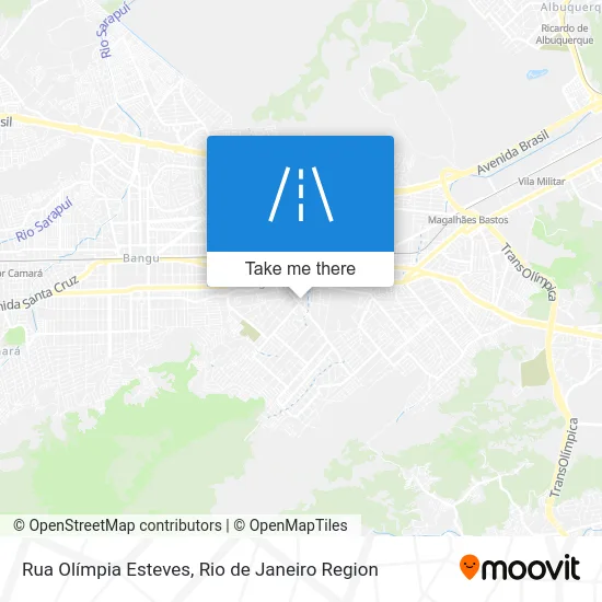 Rua Olímpia Esteves map