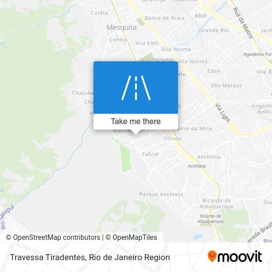 Travessa Tiradentes map