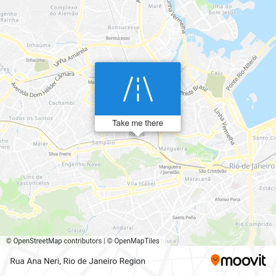 Rua Ana Neri map
