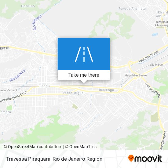 Travessa Piraquara map