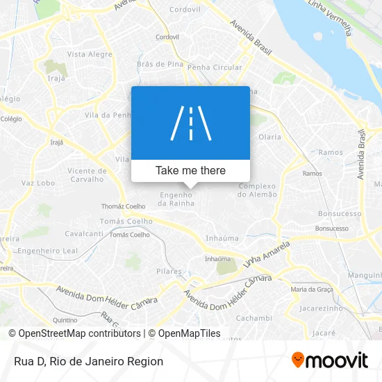 Rua D map