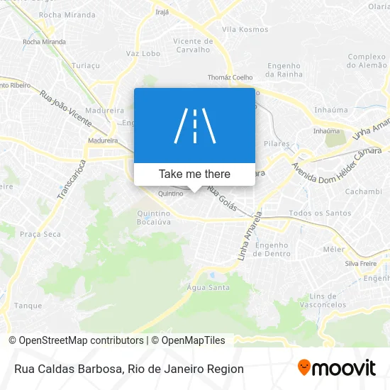 Rua Caldas Barbosa map
