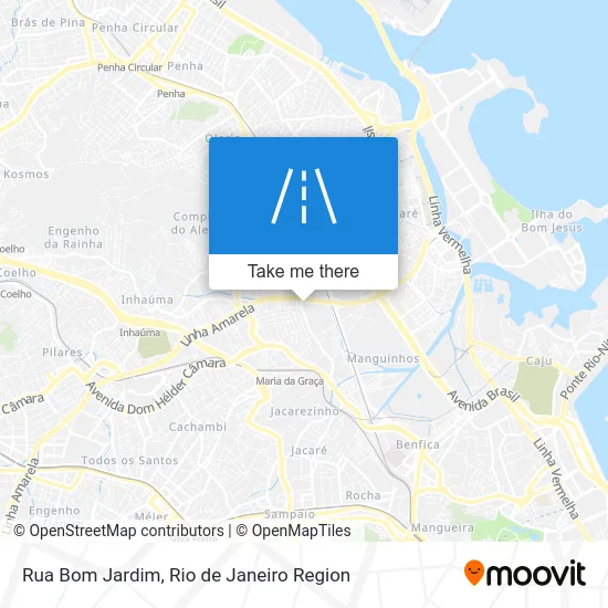 Rua Bom Jardim map