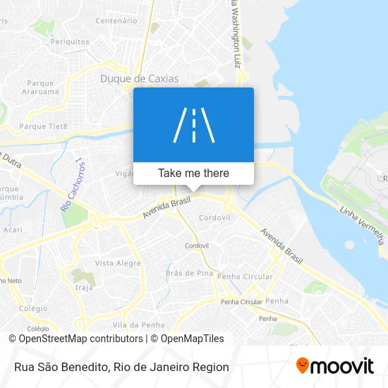 Rua Sāo Benedito map