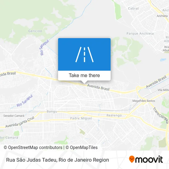 Rua São Judas Tadeu map