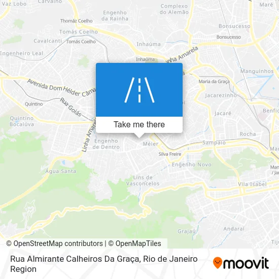 Rua Almirante Calheiros Da Graça map