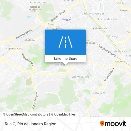 Rua G map