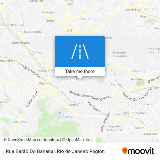 Rua Barão Do Bananal map