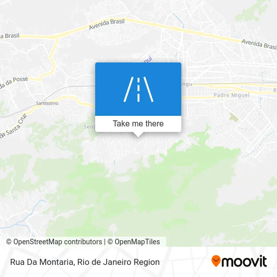 Rua Da Montaria map