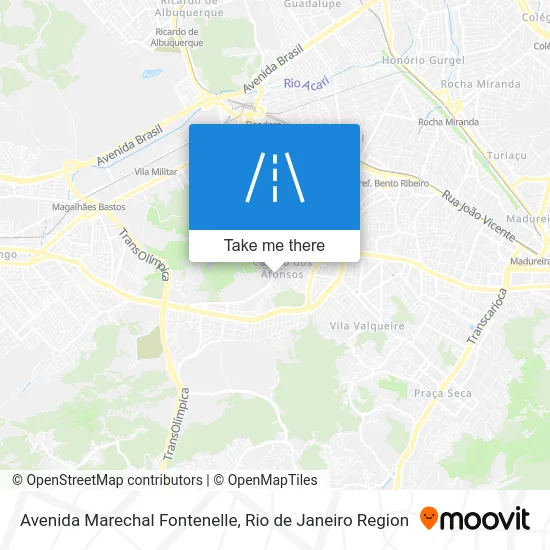 Avenida Marechal Fontenelle map