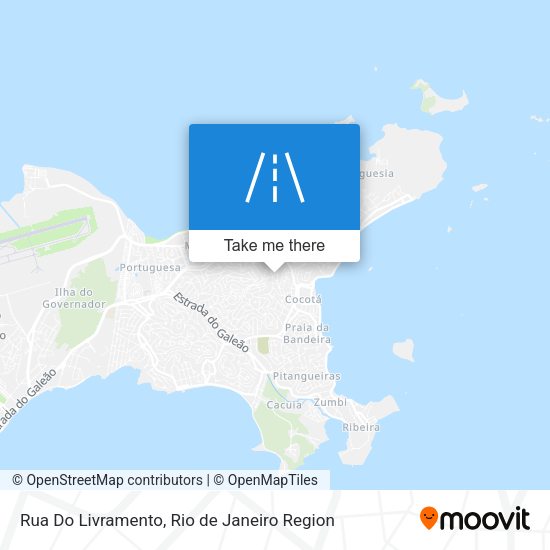 Rua Do Livramento map