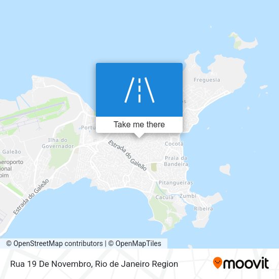 Rua 19 De Novembro map