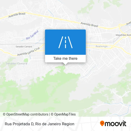 Rua Projetada D map