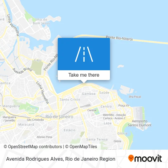 Avenida Rodrigues Alves map