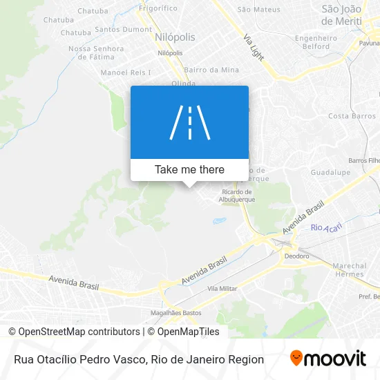 Rua Otacílio Pedro Vasco map
