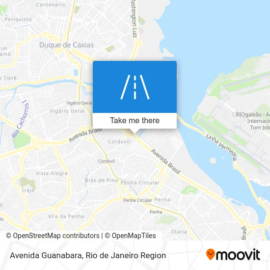 Avenida Guanabara map