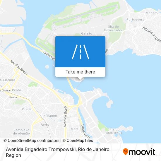 Avenida Brigadeiro Trompowski map
