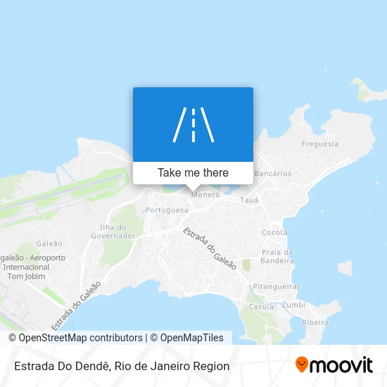 Estrada Do Dendê map