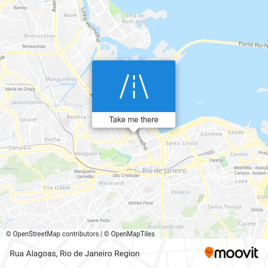 Rua Alagoas map