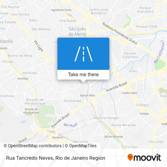 Rua Tancredo Neves map