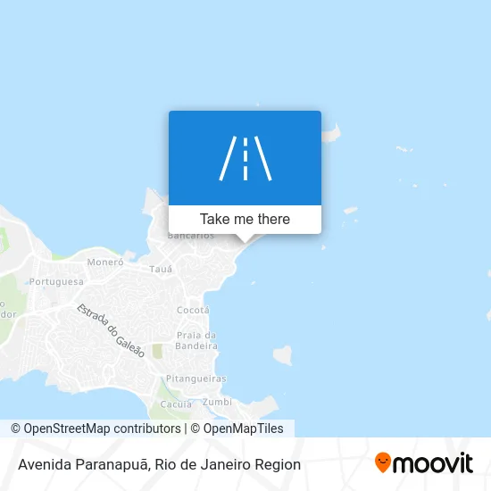 Avenida Paranapuã map