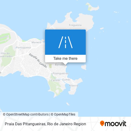 Mapa Praia Das Pitangueiras